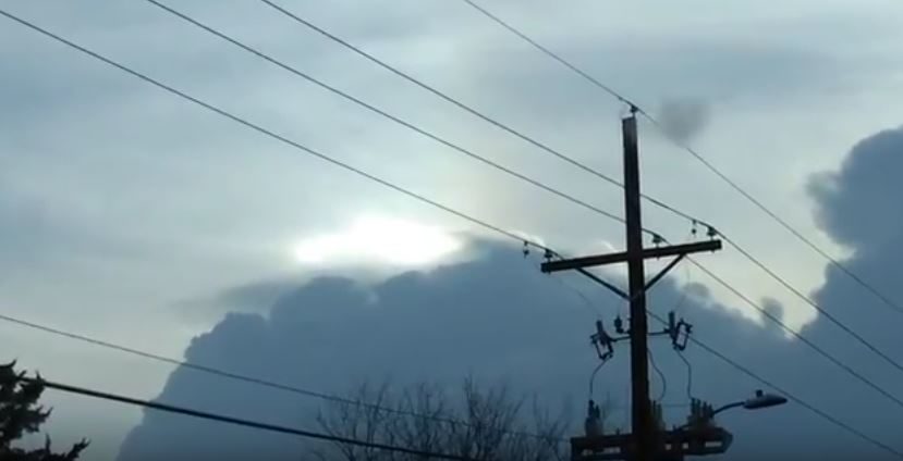 Strange skies in MO