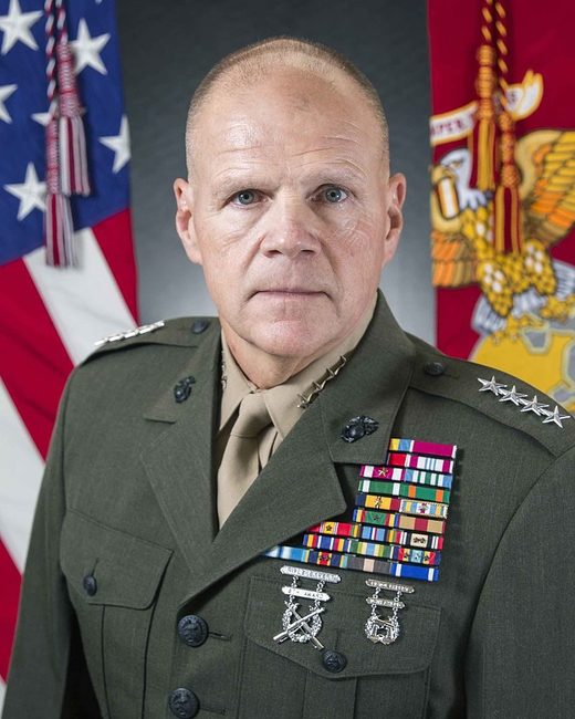 Click to enlarge US Marine Corps Commandant General Robert Neller