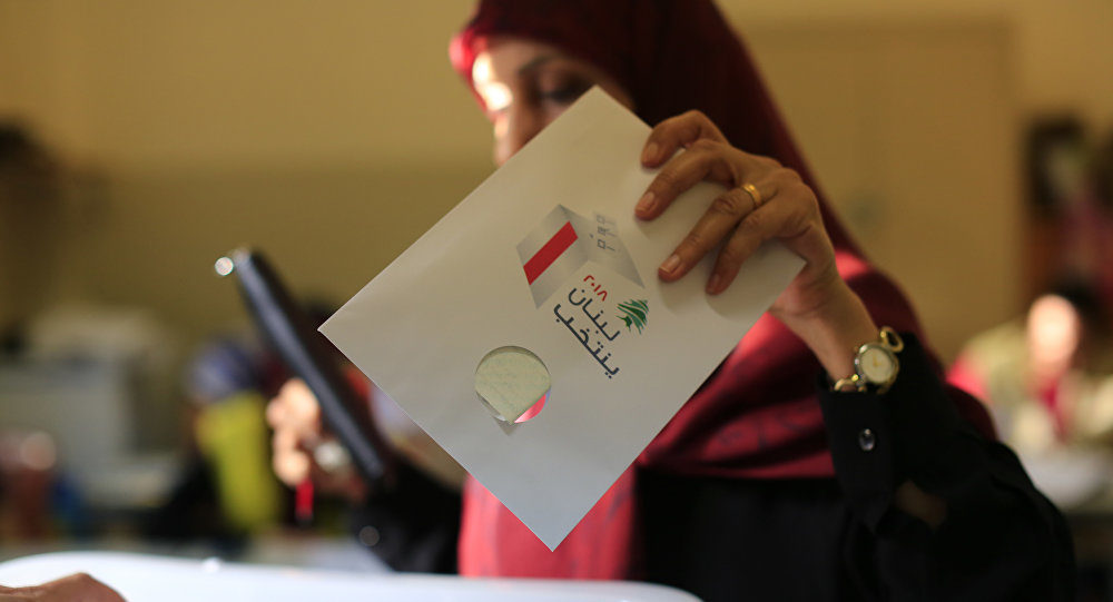 Click to enlarge A Lebanese woman