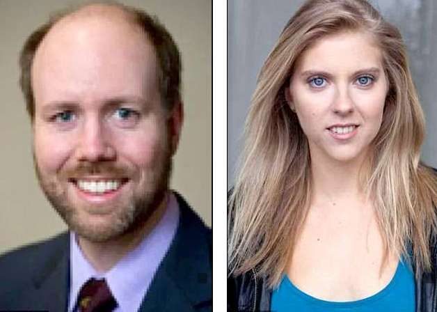 Click to enlarge Dr. Brandon Porter and Jennifer Kobelt