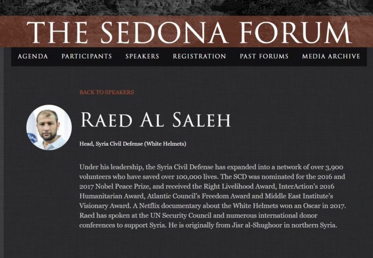 Raed Al Saleh Sedona Forum McCain