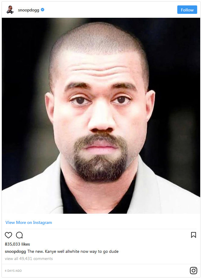 kanye west instagram