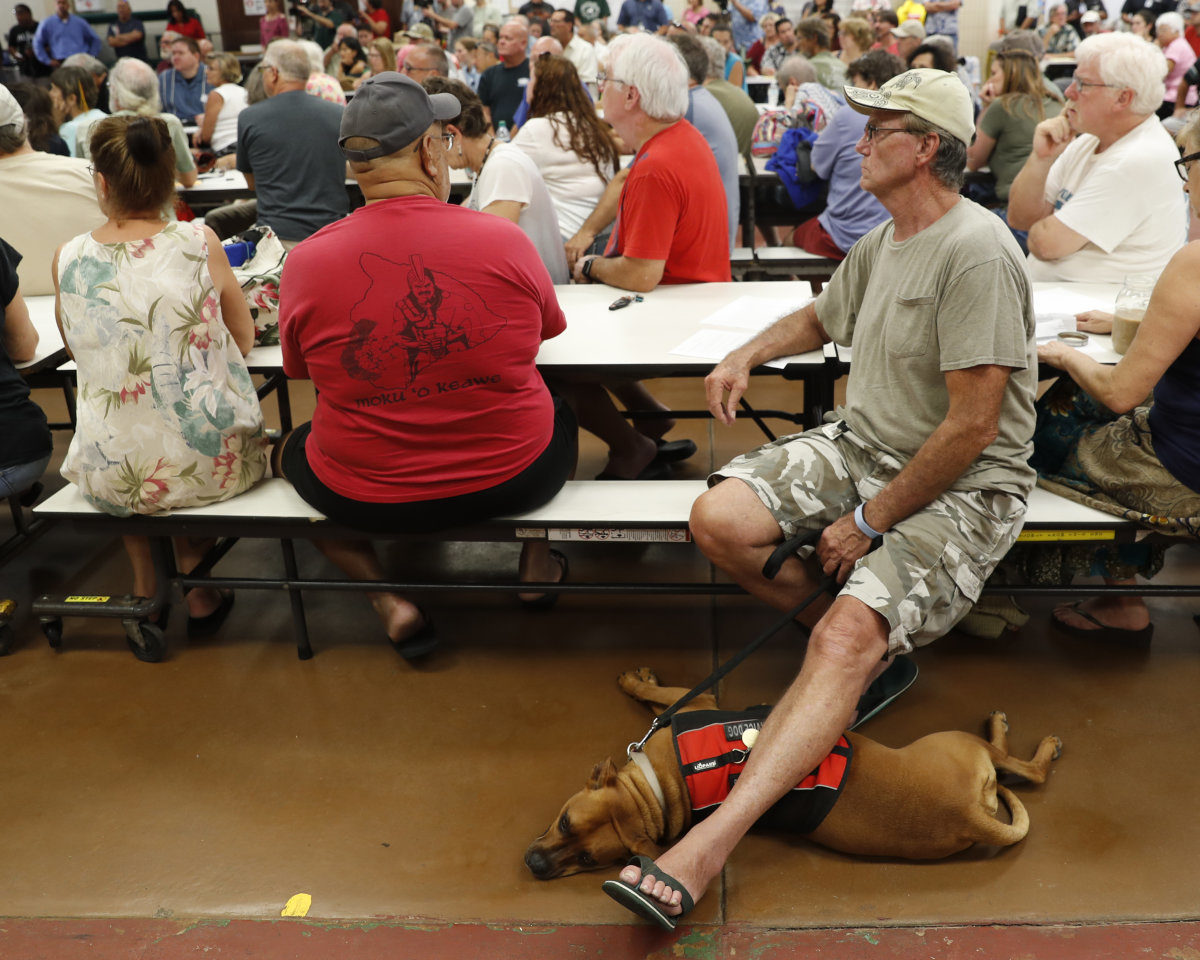 volcano evacuees hawaii