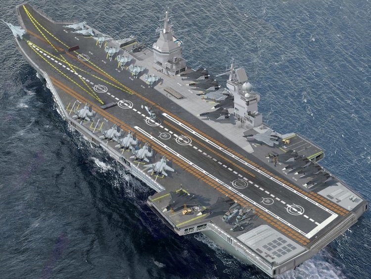 Project 23000E Shtorm carrier concept art