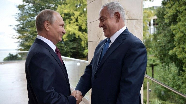 putin netanyahu