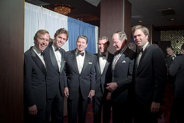 Click to enlarge bush family and reagan