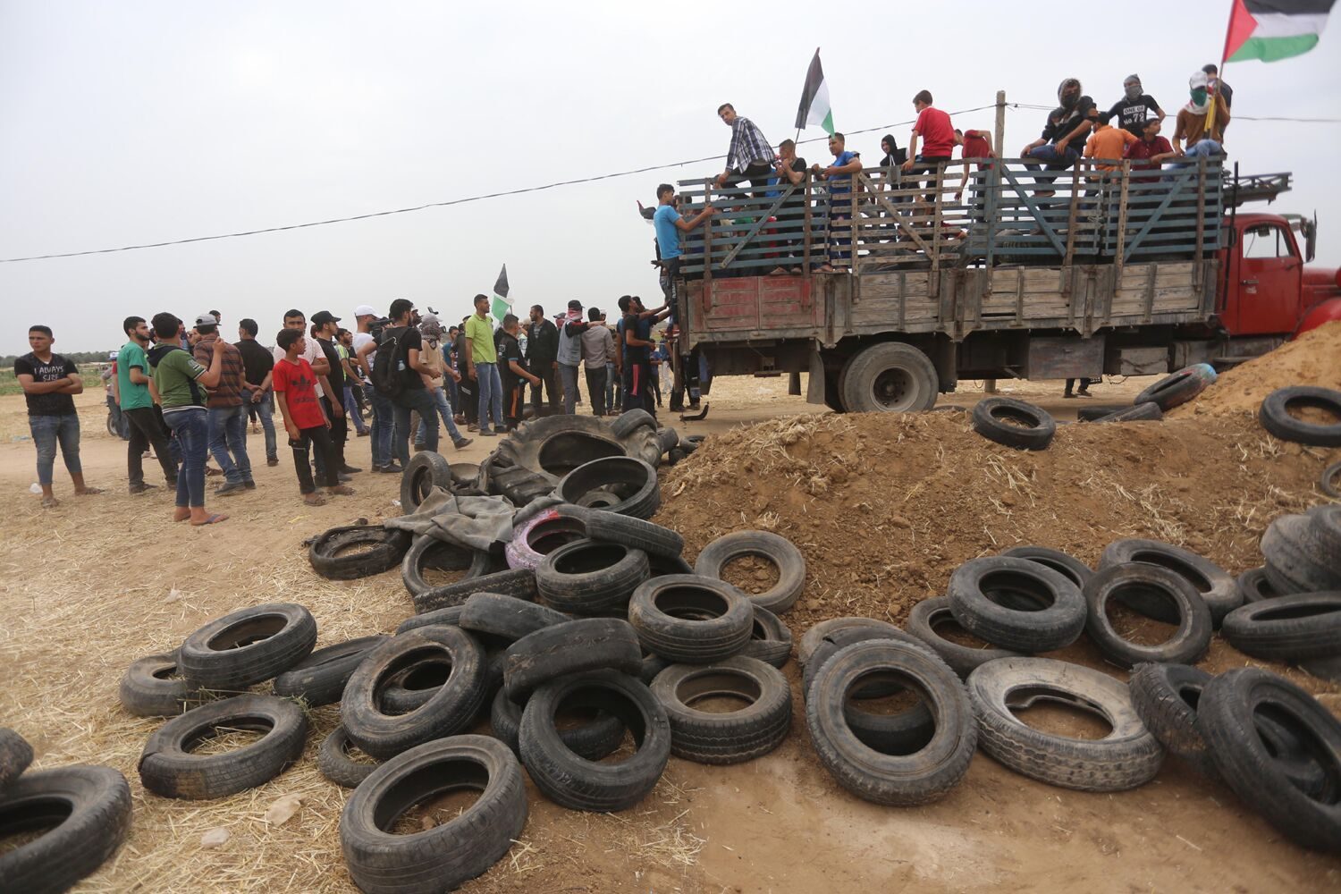 Click to enlarge Gaza protests may 4 2018