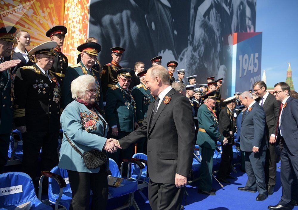 Click to enlarge military parade moscow 2018
