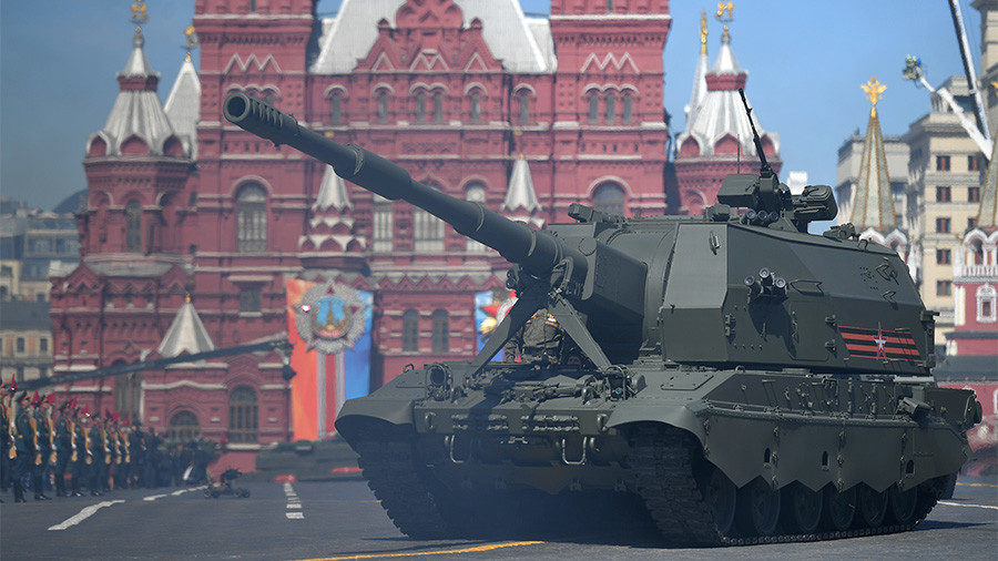 Click to enlarge Russian artillery V-Day May 2018