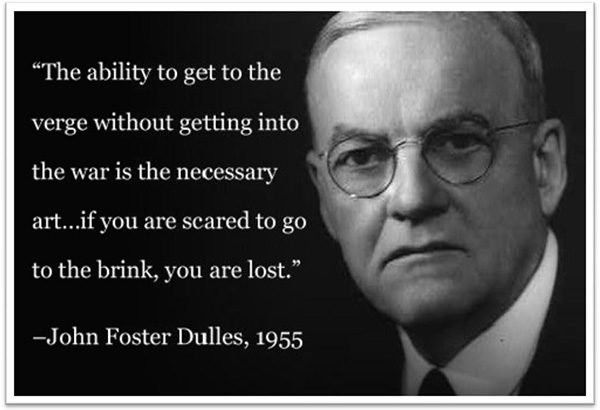 John Foster Dulles quote