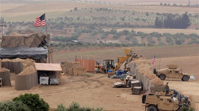 US forces at a new base in Manbij