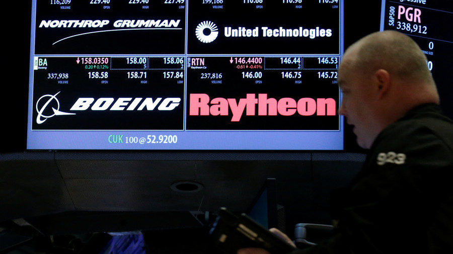 Boeing Raytheon stocks