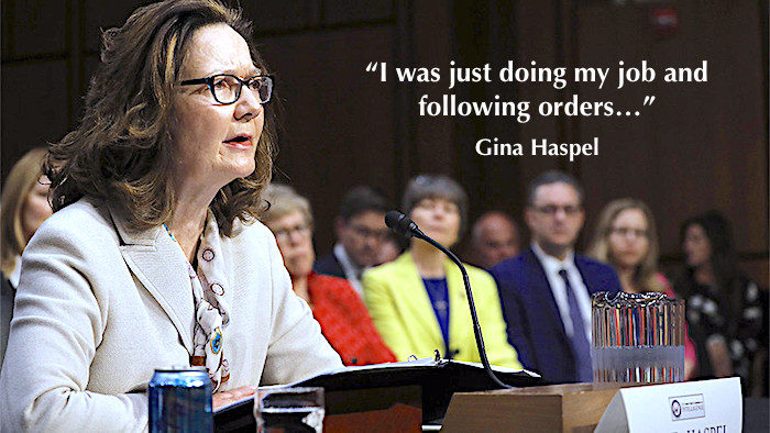 Click to enlarge Gina Haspel