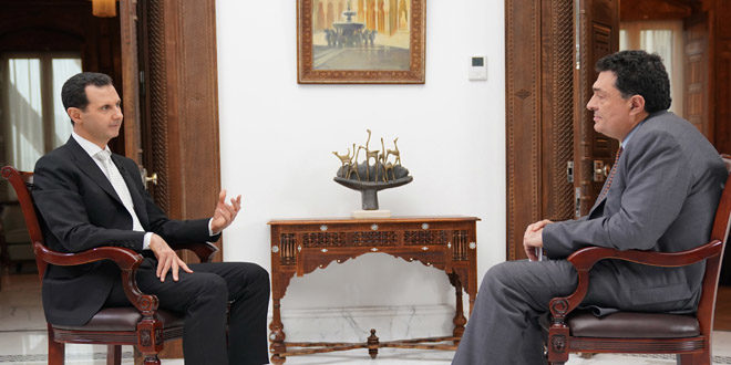 Syrian president Bashar al-Assad