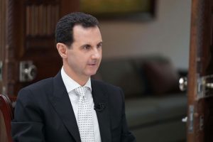 Syrian president Bashar al-Assad
