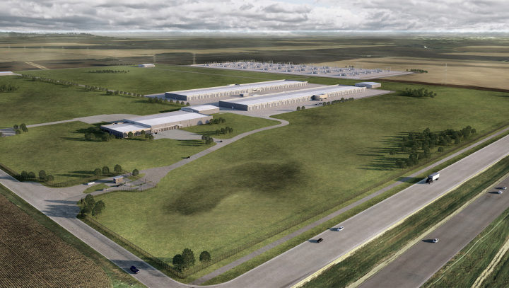 Click to enlarge Google data center Iowa
