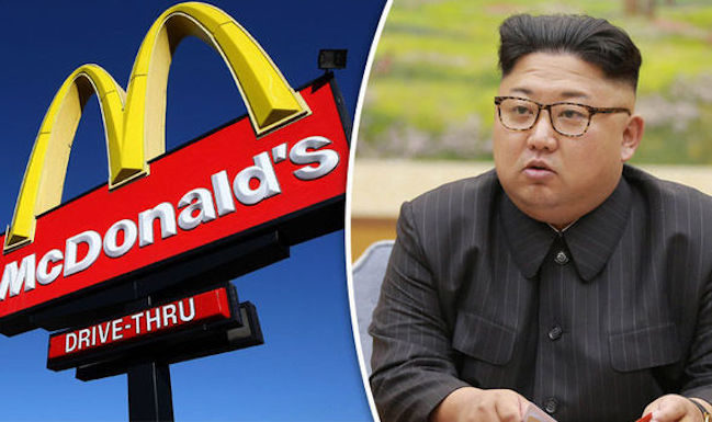 McDonald's Kim Jong-un