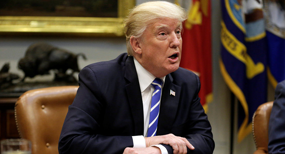US President Donald Trump