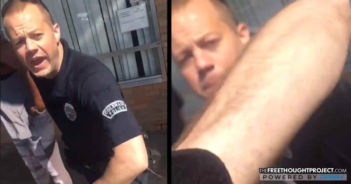 cop assaults woman