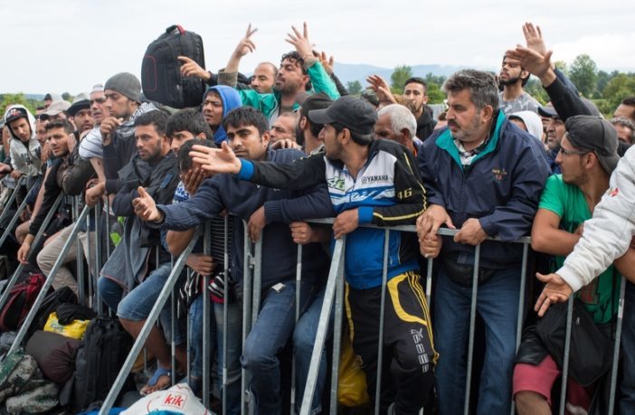 Click to enlarge migrants asylum seekers