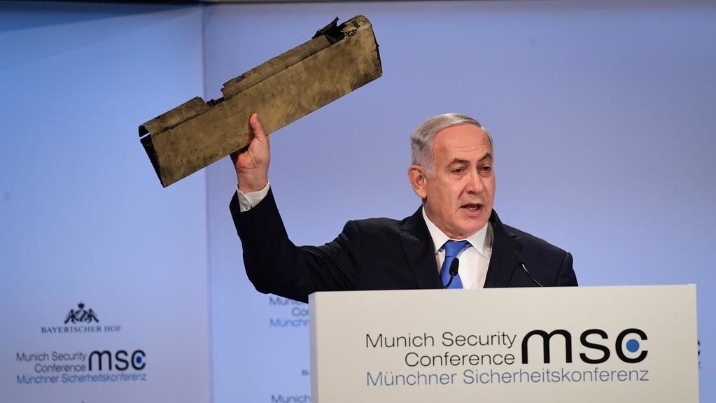 Netanyahu  iranian drone