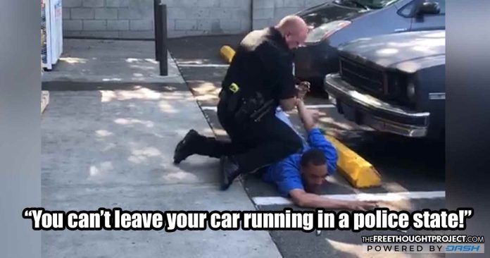 anti-idleing laws, can't leave car running police state