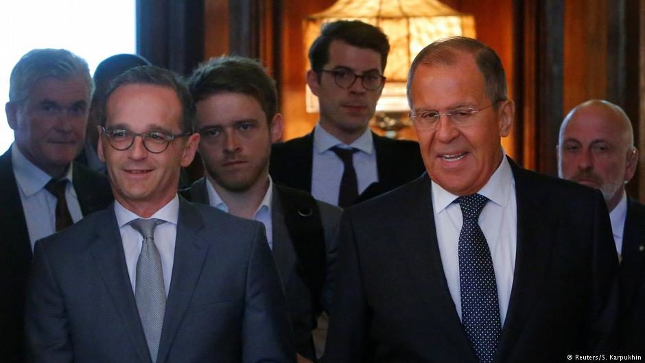 Click to enlarge Heiko Maas germany lavrov