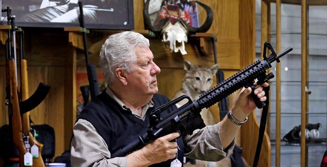 Click to enlarge Dick's Sporting Goods gun control