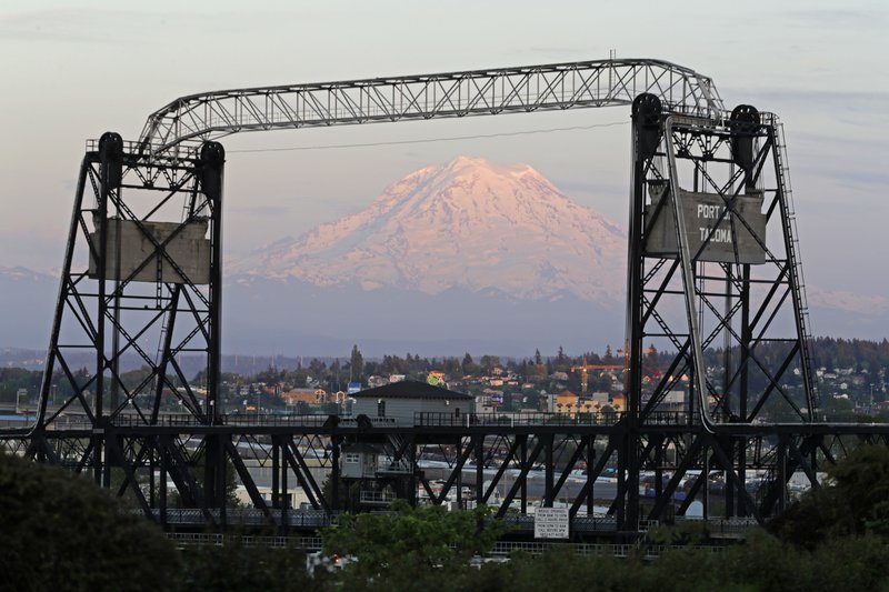 Click to enlarge Mount Rainier