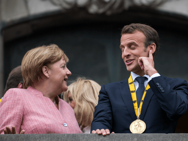 Click to enlarge Macron Merkel