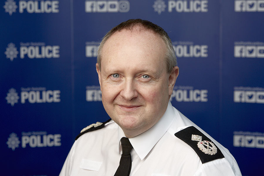 Click to enlarge Deputy Chief Constable of South Yorkshire Police, Mark Roberts