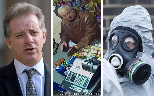 Click to enlarge Christopher Steele Sergei Skripal