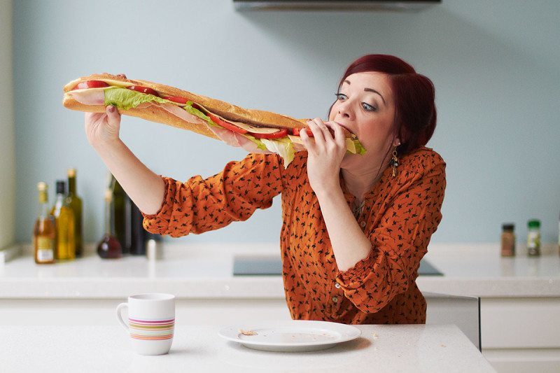 Click to enlarge giant sandwich