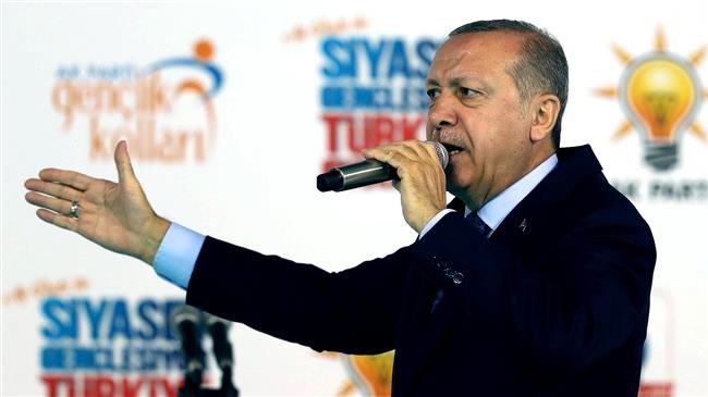 Turkish President Recep Tayyip Erdogan