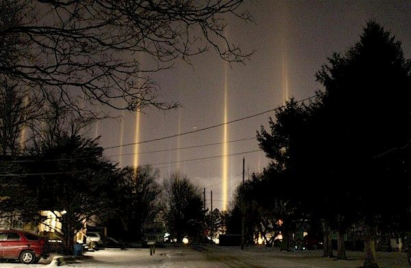 Pillars of light Mansfield