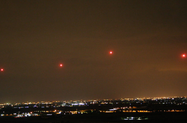 UFOs over Parma, Italy