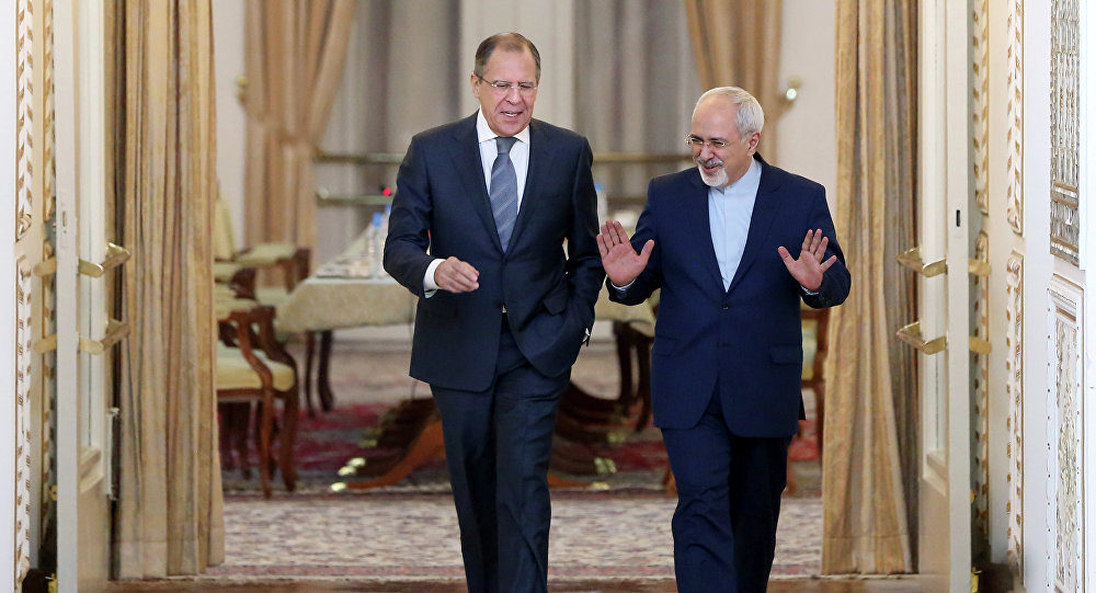 Lavrov Zarif  iran Russia