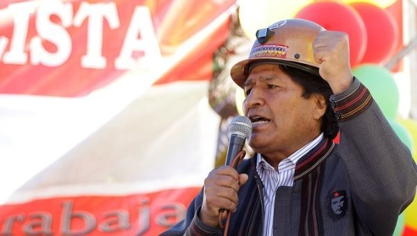 Click to enlarge evo morales