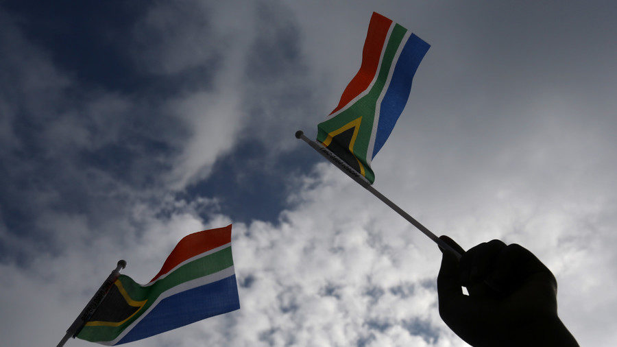 Click to enlarge South African flag