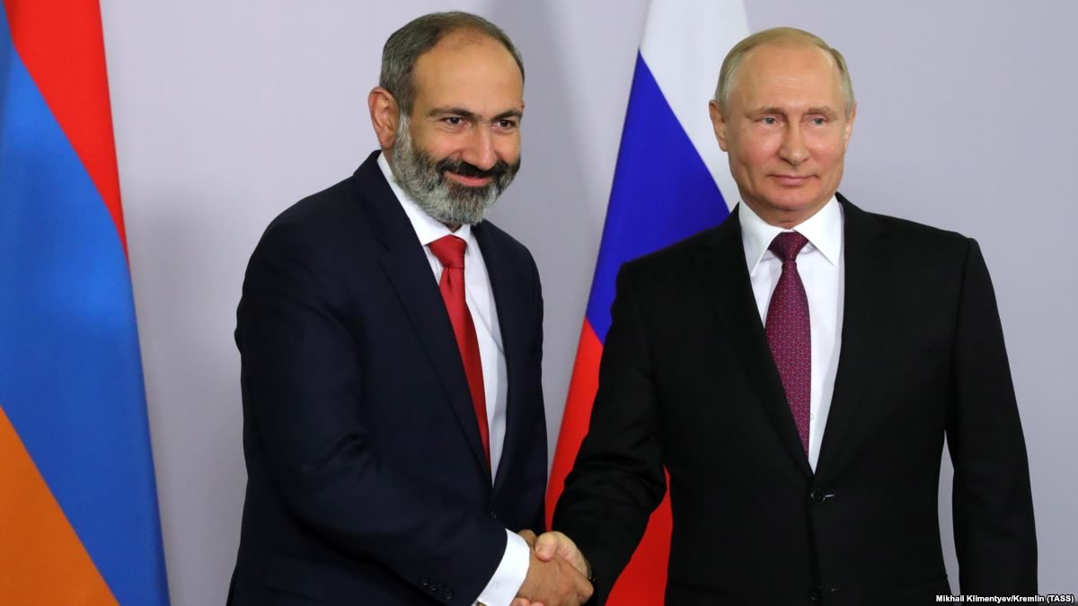 pashinian putin
