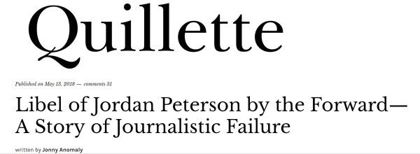 Peterson/Quilette
