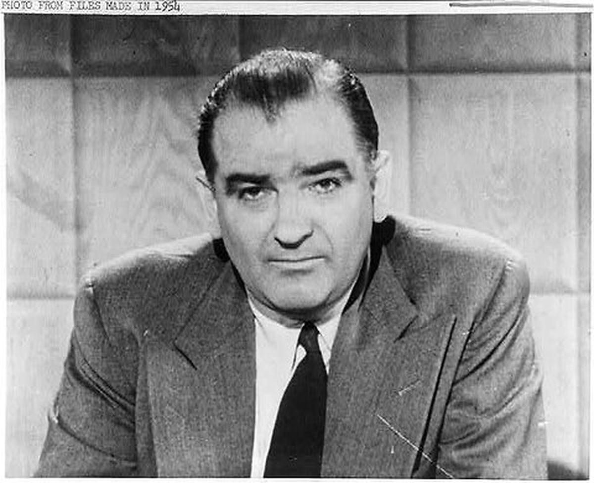 Click to enlarge Senator Joseph McCarthy