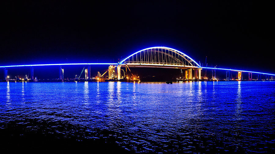 Click to enlarge Crimean bridge