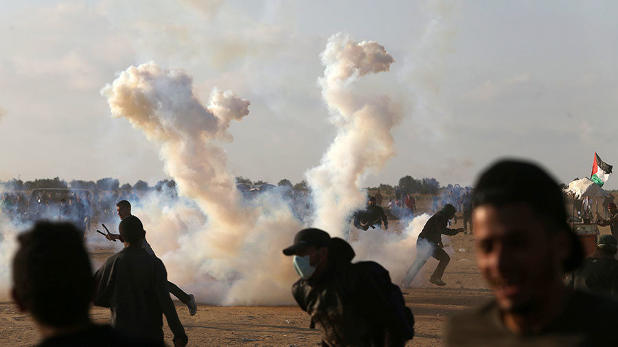 Israel-Gaza border May 15, 2018