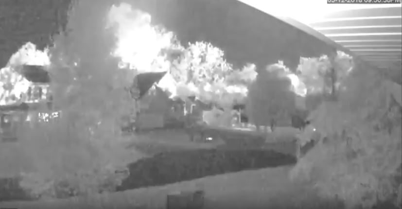 Flash of light and boom in OH