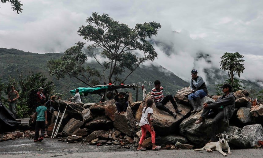 Click to enlarge Colombia dam flood