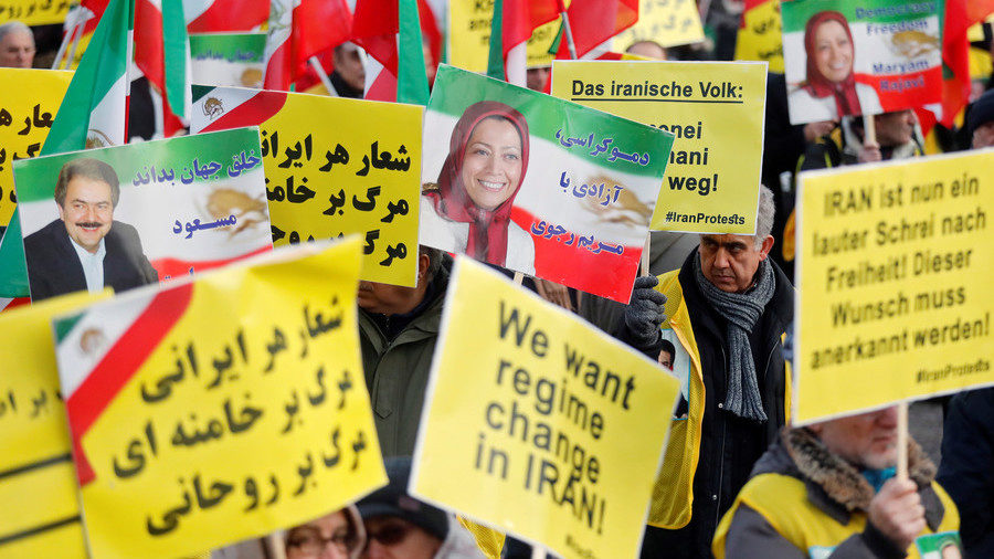 Iran Germany protest