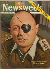 moshe dyan newsweek cover