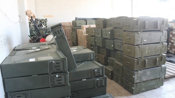 Click to enlarge Abu Zayd's ammunition warehouse