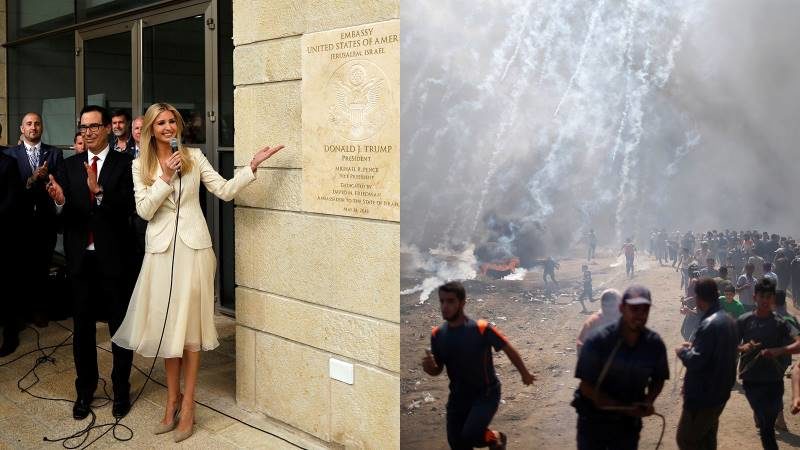 ivanka embassy gaza jerusalem